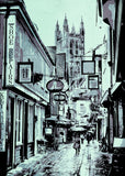 canterbury graphic art print