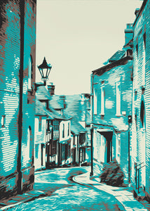 rye graphic art print