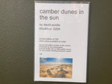 Camber Dunes in the Sun limited edition canvas print 80x40cm HALF PRICE