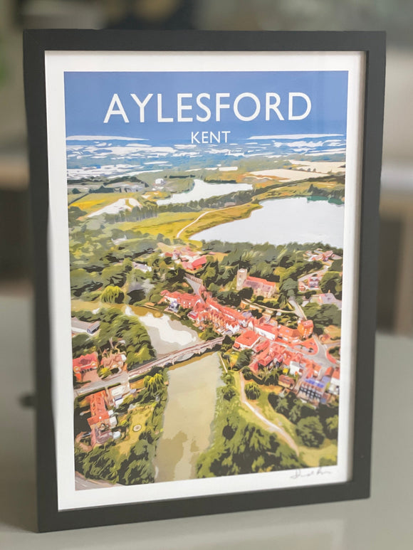 Ariel Graphic Print of Aylesford