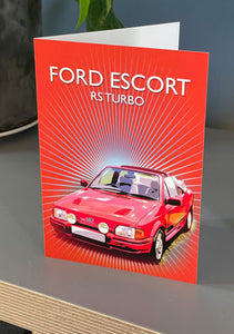 Ford Escort RS Turbo card