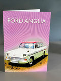 Ford Anglia greeting card
