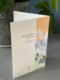 Delorean DMC 12 greeting card