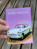 Ford Anglia greeting card