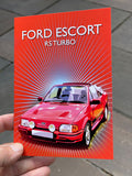 Ford Escort RS Turbo card