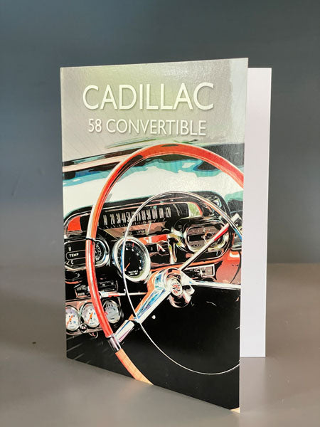 Cadillac 58 Convertible greeting card
