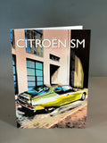 Citroen SM greeting card