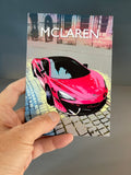 Mclaren Car greeting card