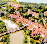 Ariel Graphic Print of Aylesford