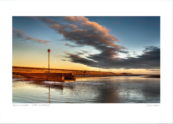 broomhill/camber sunset and moonrise