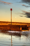 broomhill/camber sunset and moonrise