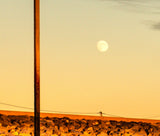 broomhill/camber sunset and moonrise