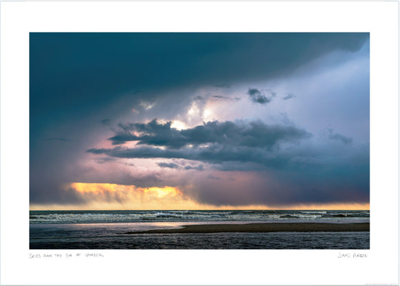 skies over the sea at camber