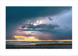 skies over the sea at camber