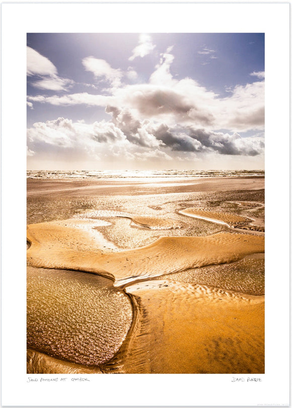 sand patterns at camber