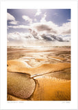 sand patterns at camber