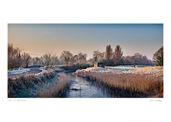 canal at appledore poster