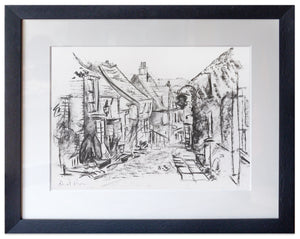 signed print of mermaid street rye